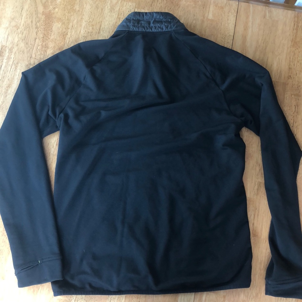 Smartwool Black Performance Jacket with Green Acc… - image 5